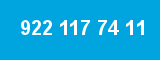 922 117 74 11